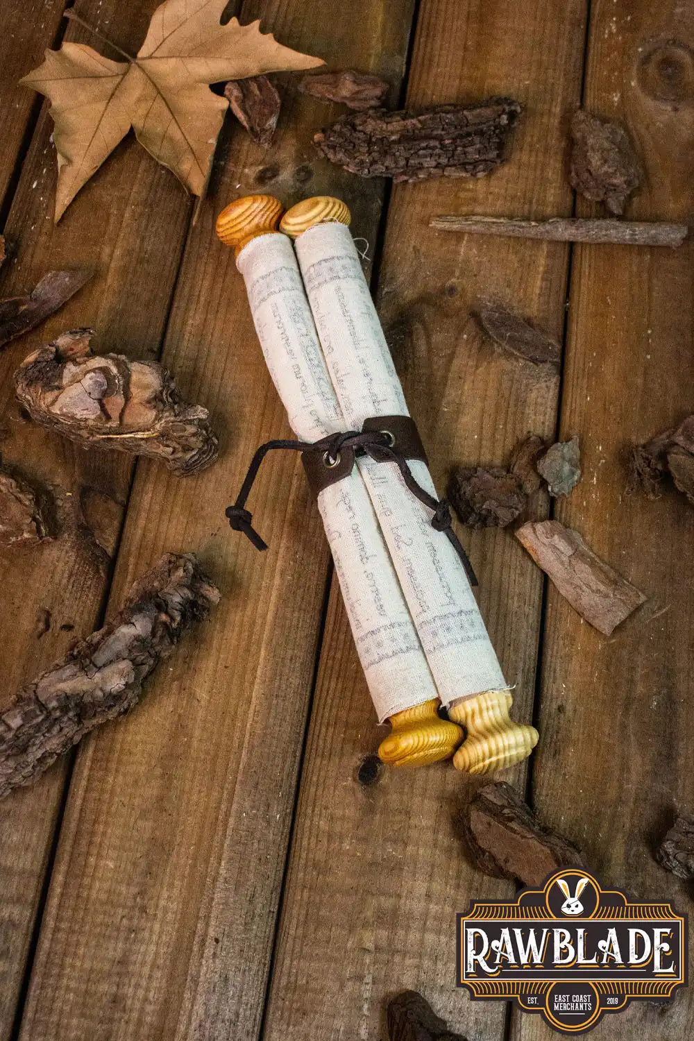 Medieval Scroll With Leather Strap - Image 2