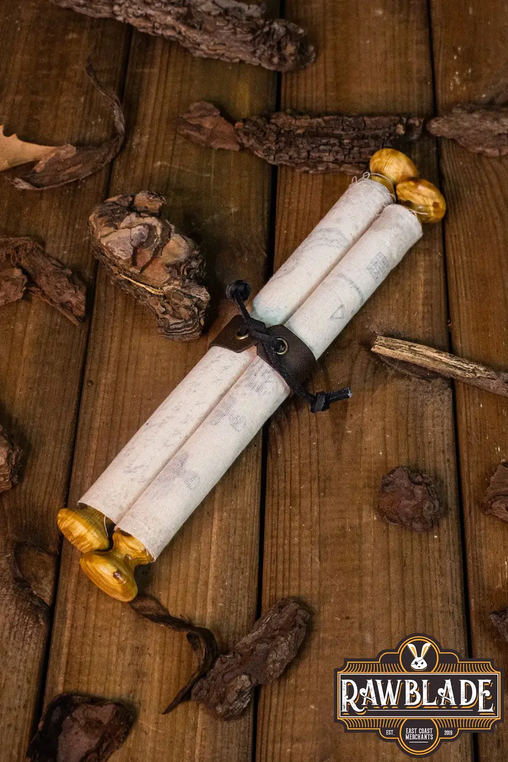 Scholar Scroll With Leather Strap - Image 2