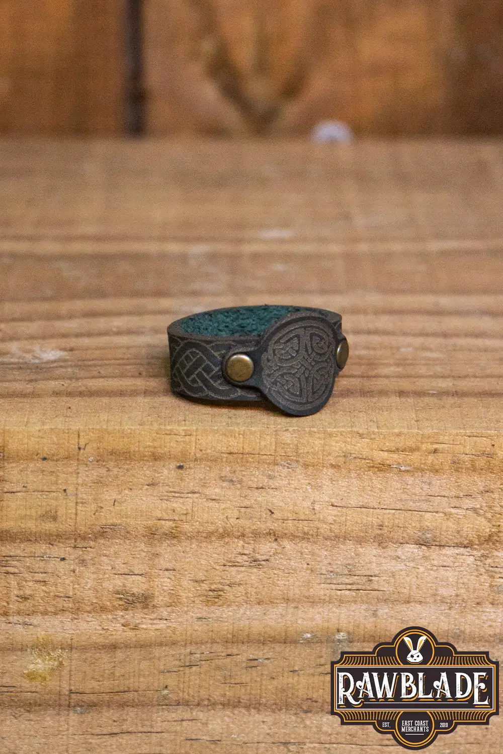 Lugh Leather Ring - Image 2