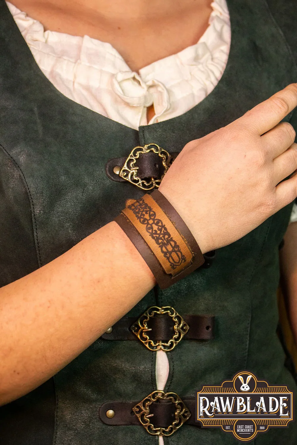 Elbereth Leather Bracelet - Image 5